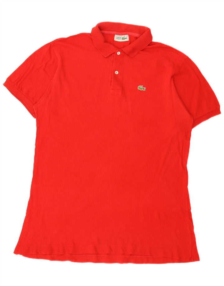 Lacoste muška polo majica veličina 7 2XL crveni pamuk