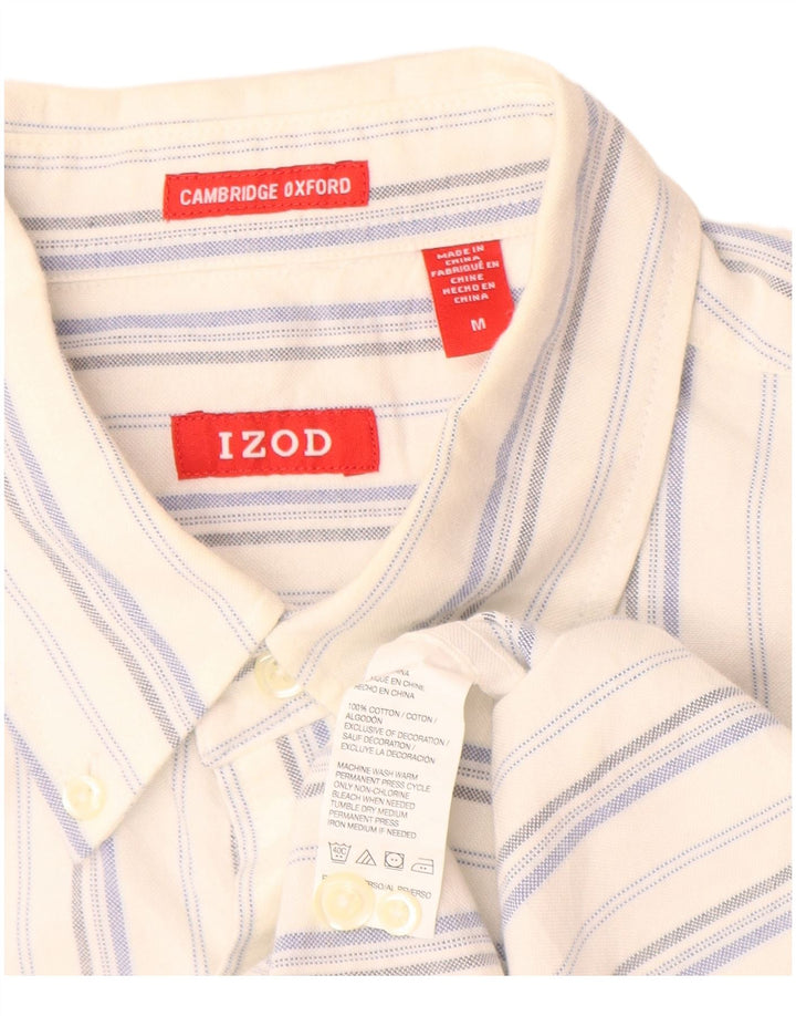 Izod muška košulja, pamuk srednje bijele pruge