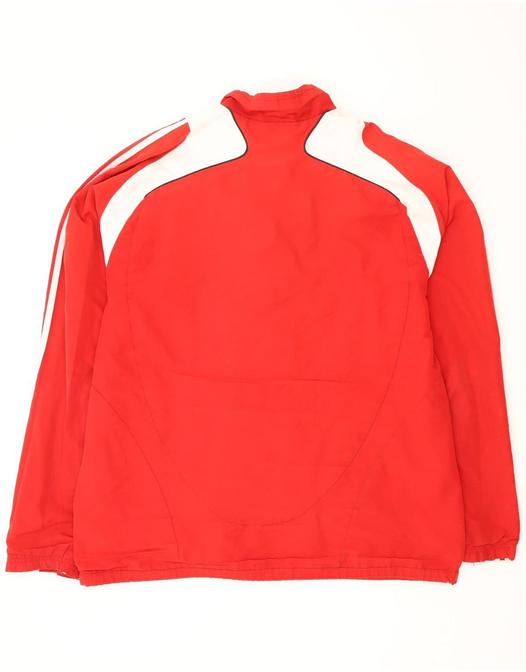 ADIDAS Muška kišna jakna UK 48/50 XL Red Colourblock poliester
