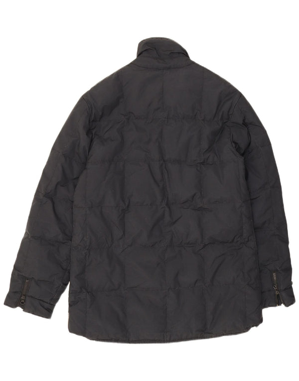 Armani Jeans muška podstavljena jakna UK 42 XL crni poliamid
