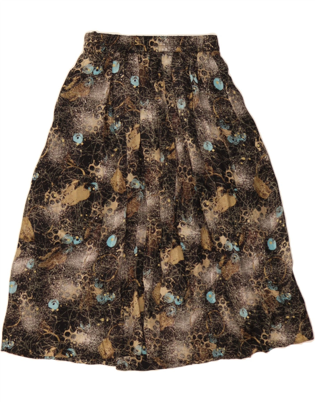 VINTAGE Womens A-Line Skirt UK 10 Small W26  Multicoloured Vintage Vintage and Second-Hand Vintage from Messina Hembry 