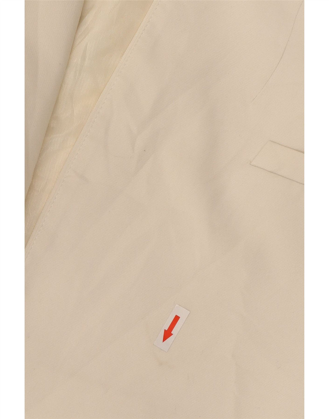 Zara ženska jakna otvorenog sakoa UK 6 XS Off bijeli poliester