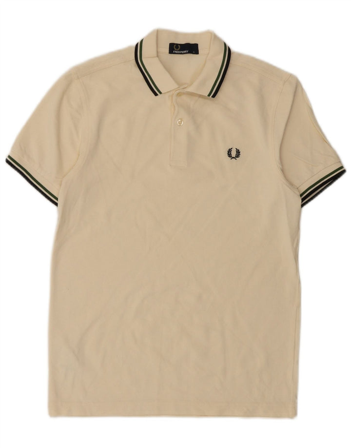Fred Perry muška polo majica Mala bijela pamučna