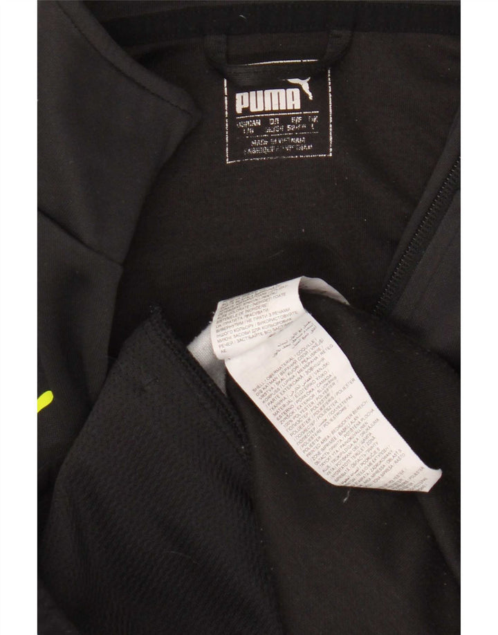 Puma muška trenirka, gornja jakna, velika crna sportska poliesterska trenirka
