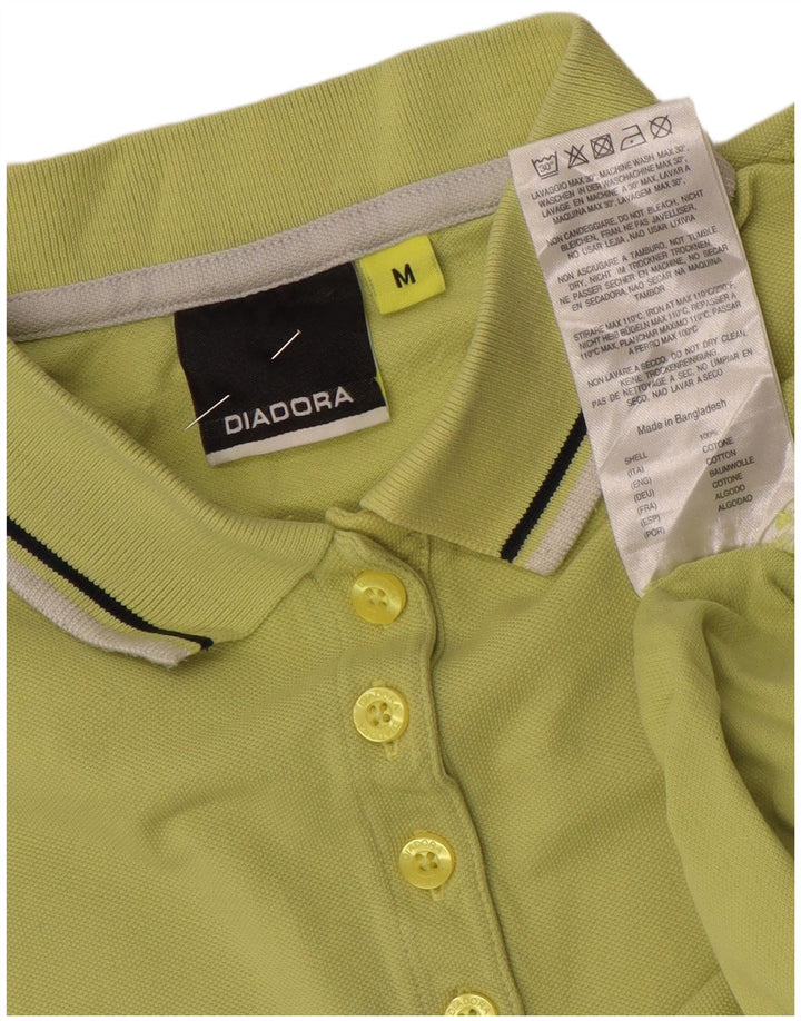 Diadora ženska polo majica UK 12 Srednje zeleni pamuk