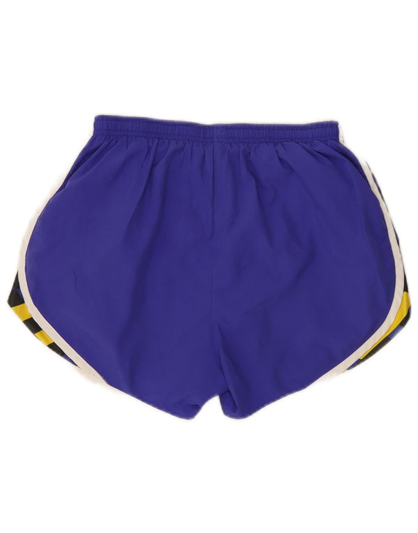 Nike ženske sportske kratke hlače 8/10 mali ljubičasti geometrijski poliester