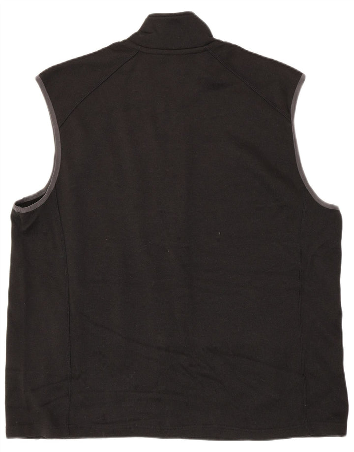 EDDIE BAUER Muška trenirka bez rukava Gornja jakna XL crni poliester