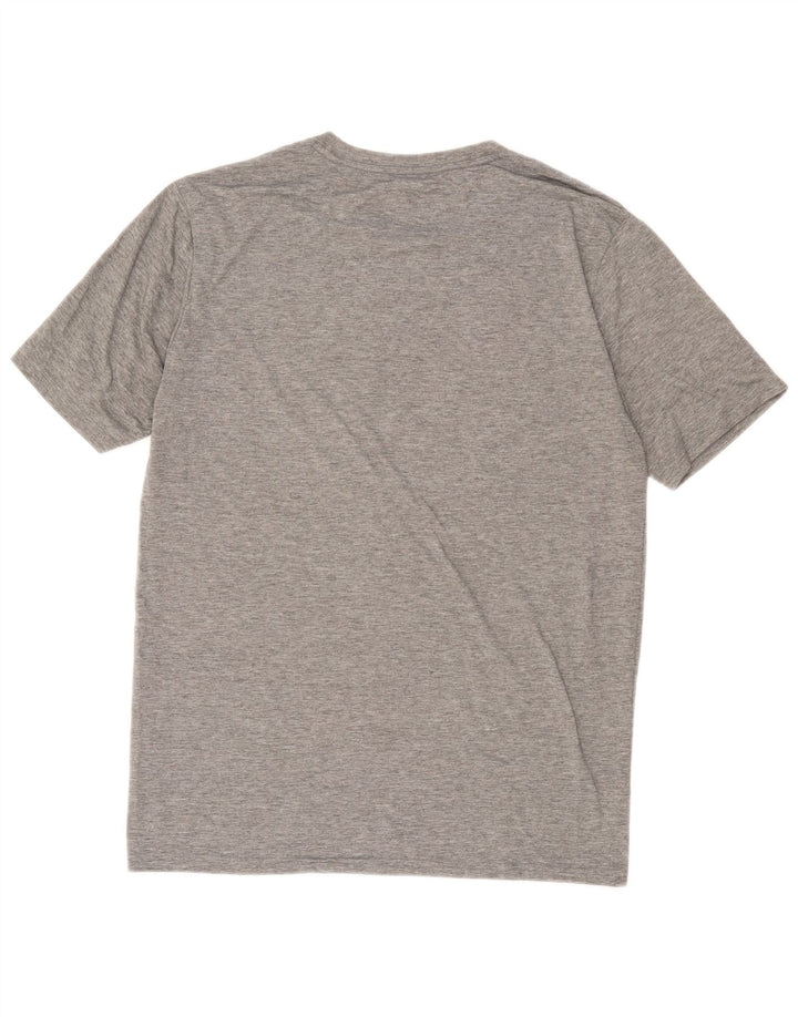 Velika siva muška majica kratkih rukava Regular Fit Graphic