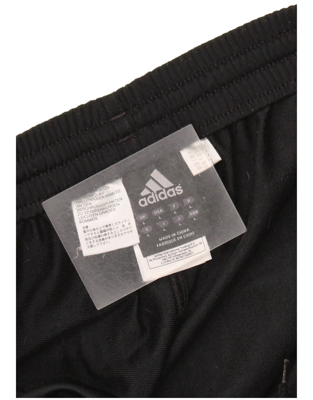 Adidas muška trenirka hlače Joggers veliki crni poliester