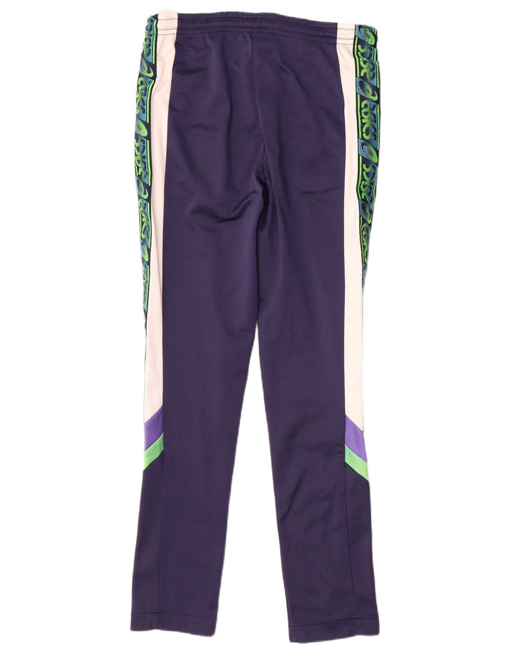 Asics ženska puna trenirka IT 46 Large Navy Blue Colourblock Poliamid