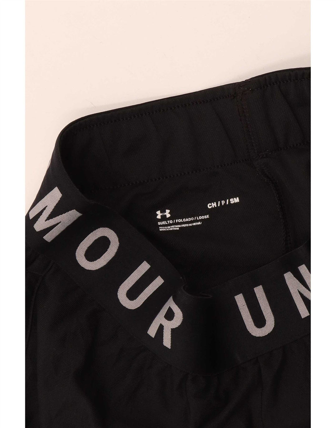 Under Armour, male crne muške sportske kratke hlače s grafikom