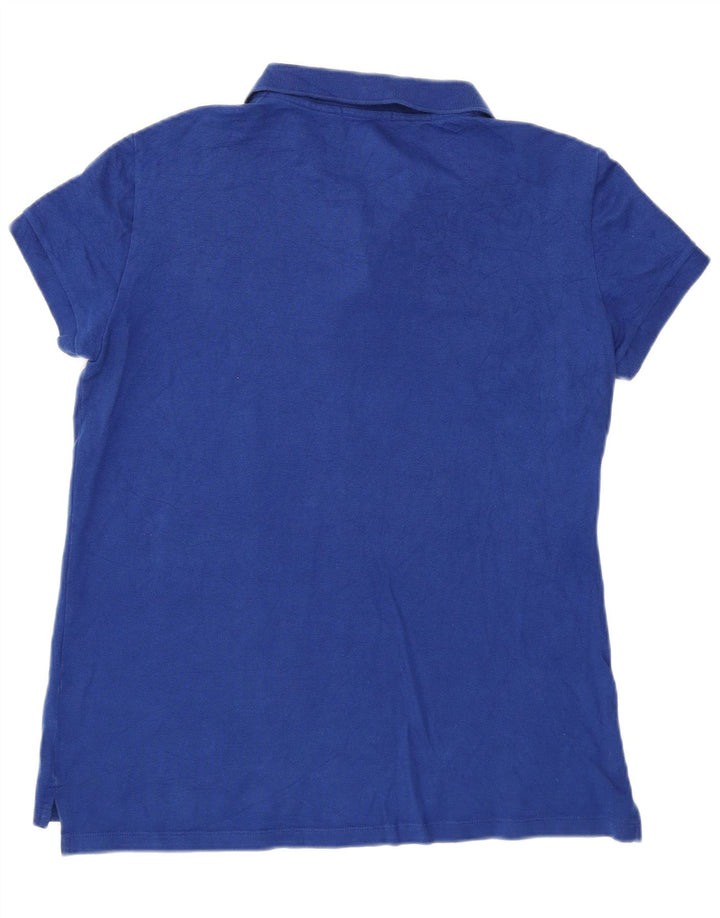 Lacoste ženska polo majica veličina 42 velika plava pamuk