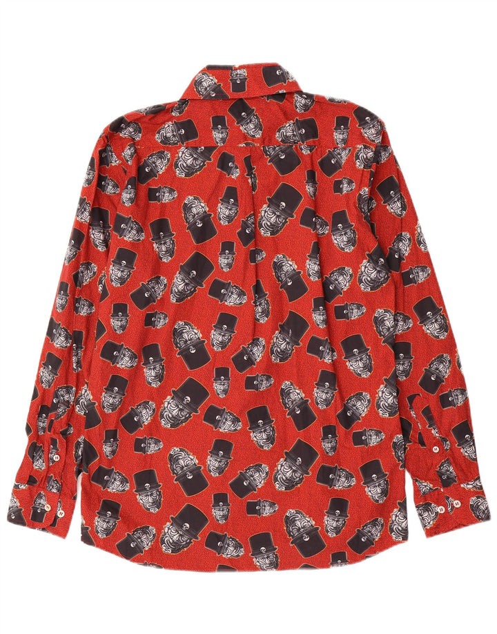 WAXMAN BROTHERS Muška grafička majica srednje crvene pamučne boje