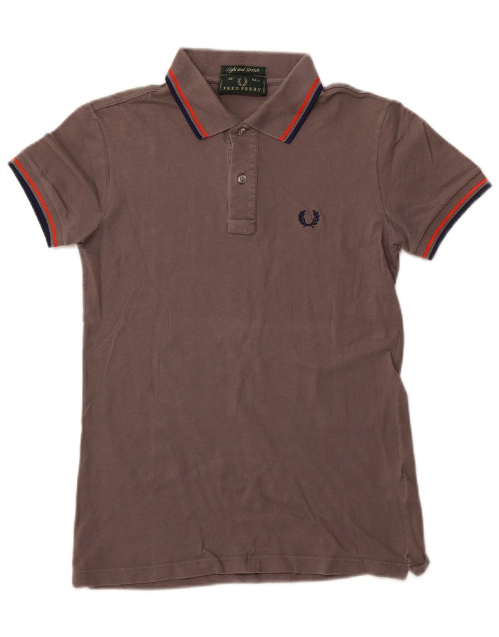 FRED PERRY Muška polo majica mala siva pamuk