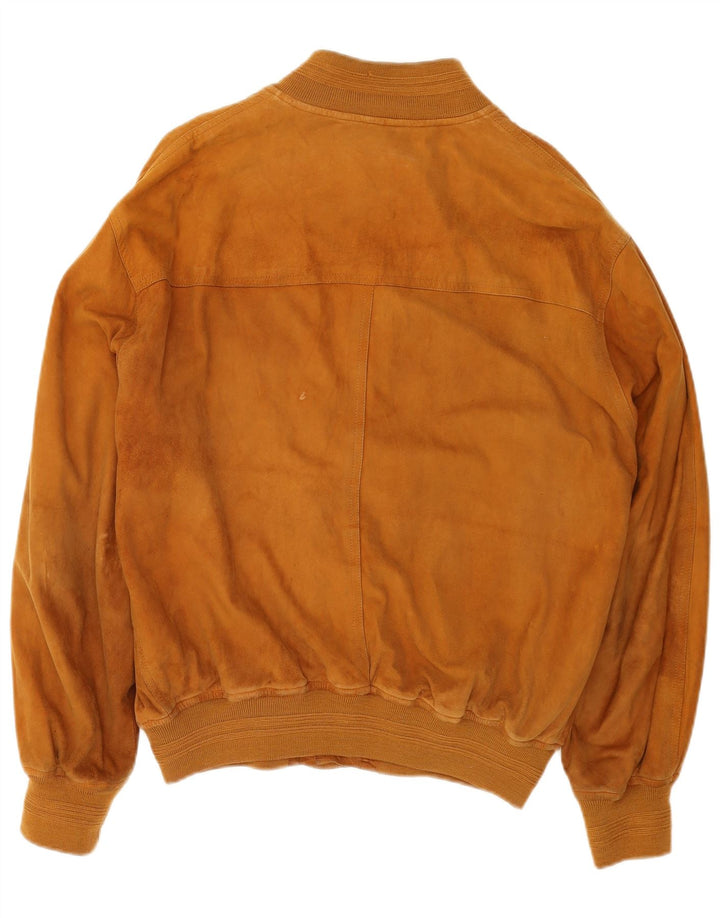 VINTAGE muška bomber jakna od brušene kože UK 42 XL bež