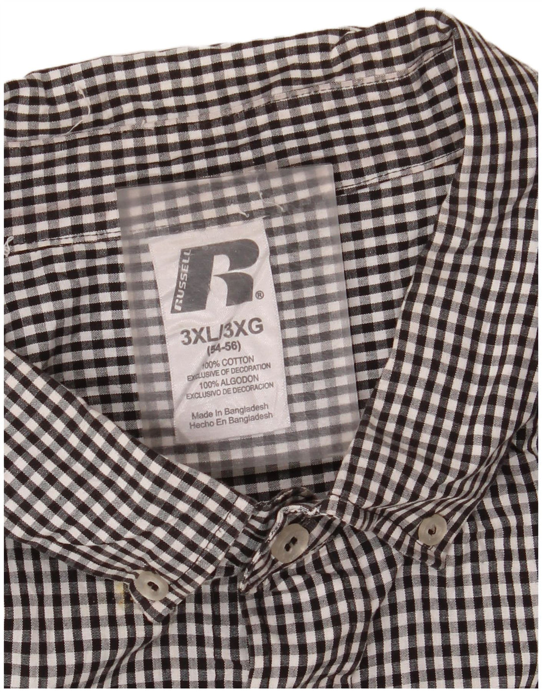 RUSSELL ATHLETIC muška majica Arkansas Razorbacks 3XL crni pamuk od ginghama