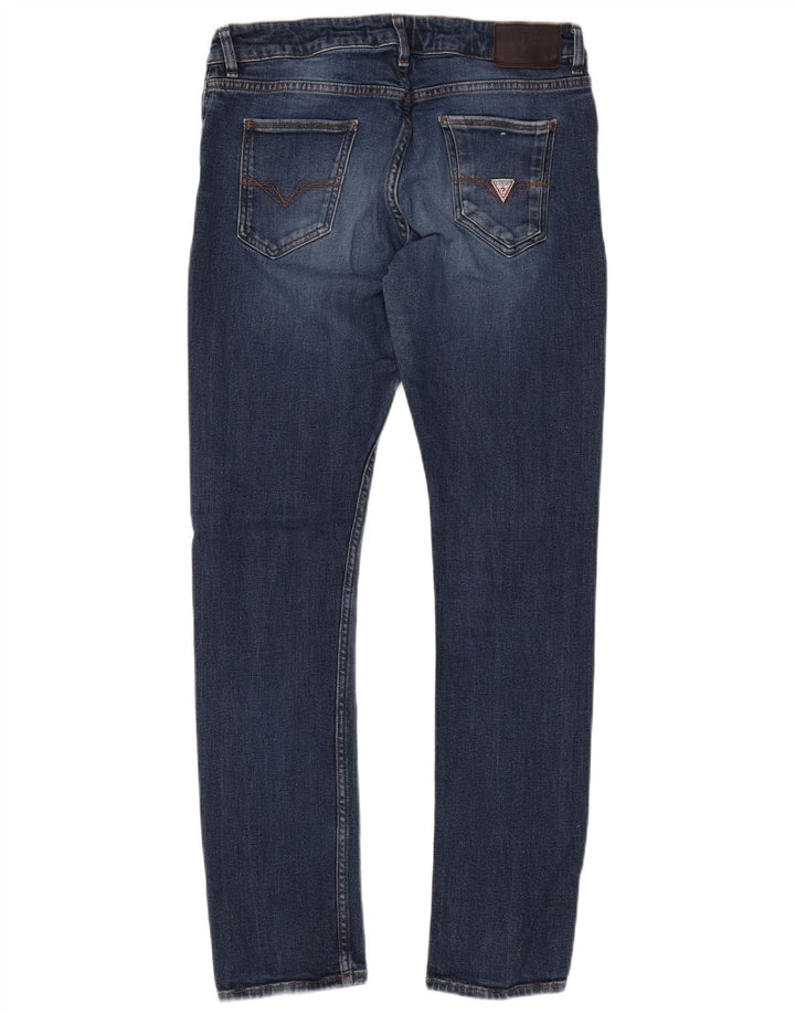 GUESS Ženske uske traperice Miami W34 L31 Plavi pamuk