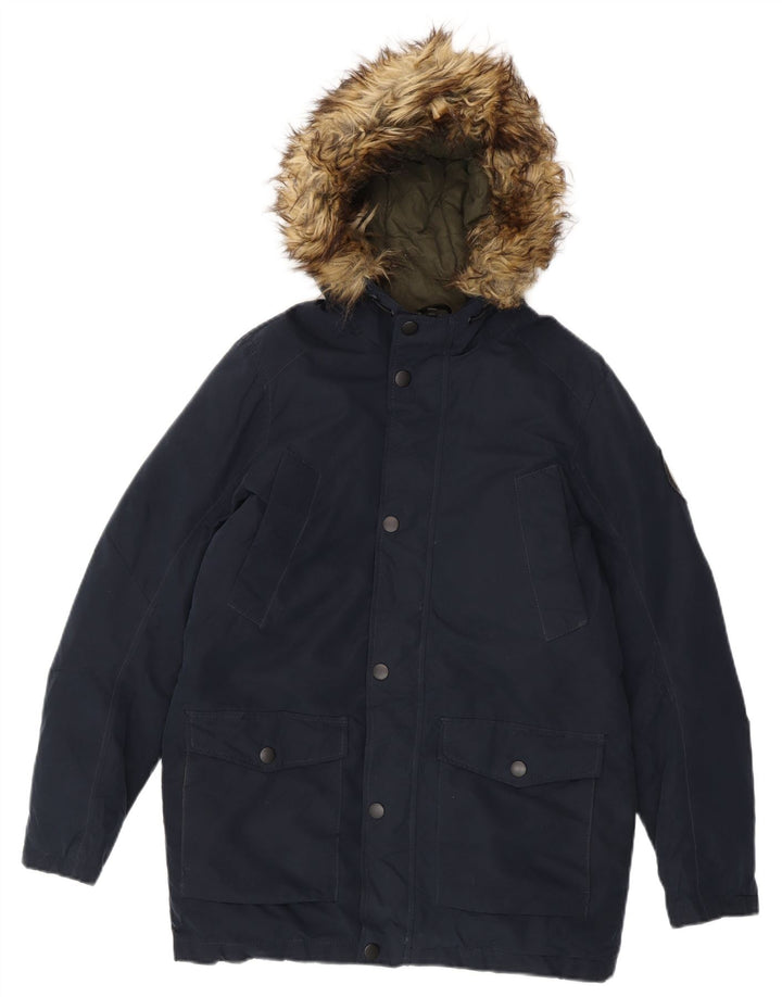 Jack & Jones Boys Parka jakna s kapuljačom 13-14 godina tamnoplava
