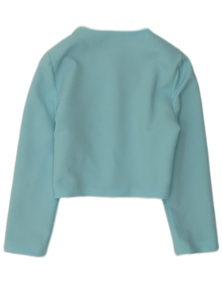 Vintage ženska bolero jakna UK 10 Small Blue