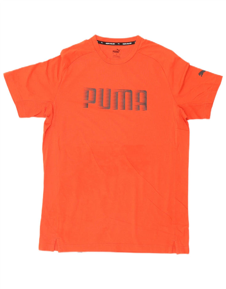 Puma muška velika majica s grafičkim motivima, crvena