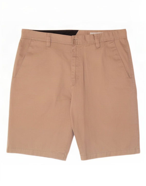 Volcom muške chino kratke hlače velike W36 bež poliester