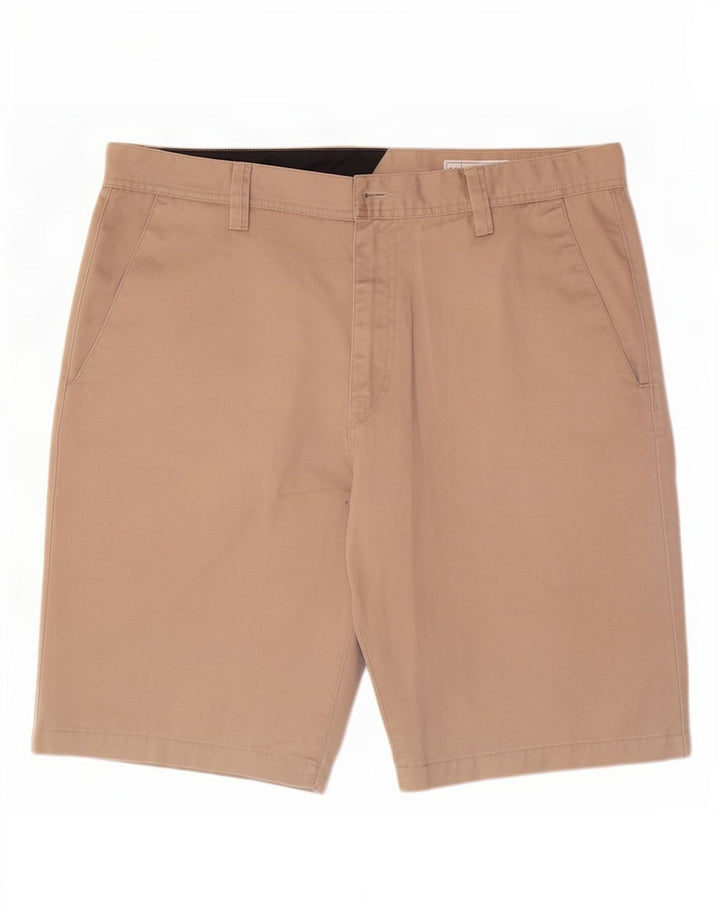 Volcom muške chino kratke hlače velike W36 bež poliester