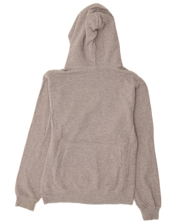 RUSSELL ATHLETIC Mens Graphic Hoodie Jumper Small Grey Polyamide