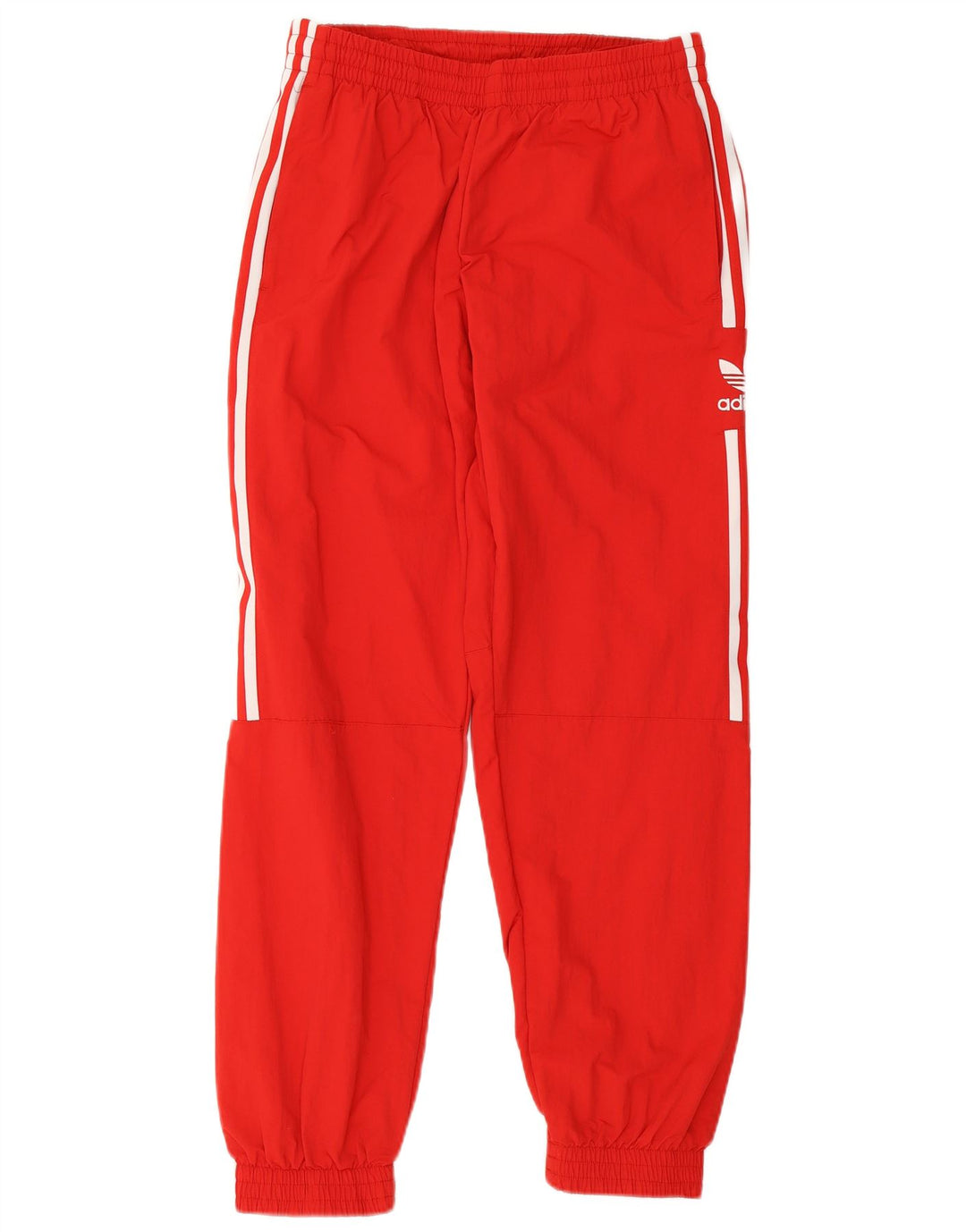Adidas muške trenirke, srednje crvene najlonske hlače