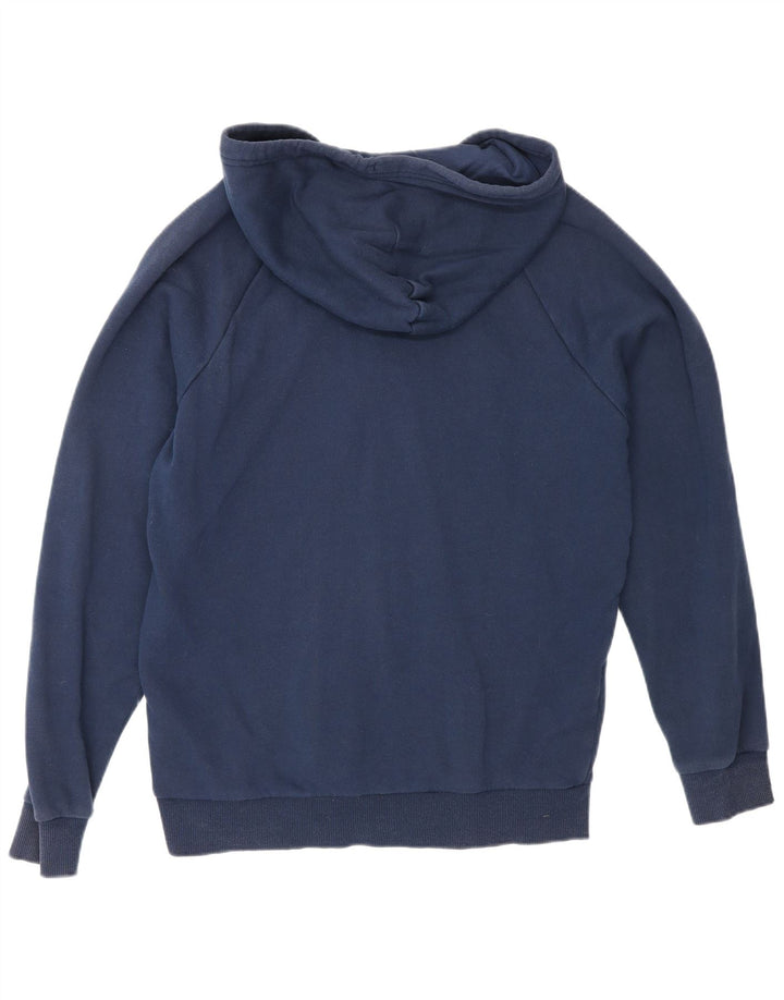 Under Armour muški pulover s kapuljačom s patentnim zatvaračem srednjeg kroja, tamnoplavi pamuk