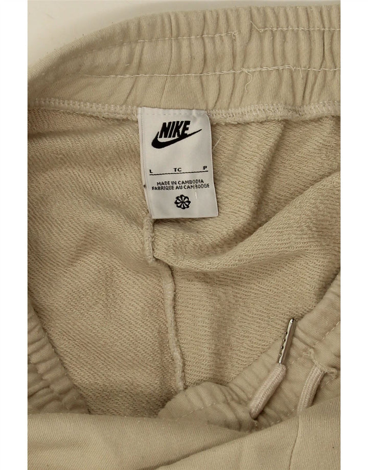 Nike muške kratke sportske hlače s grafičkim motivima velike bež boje