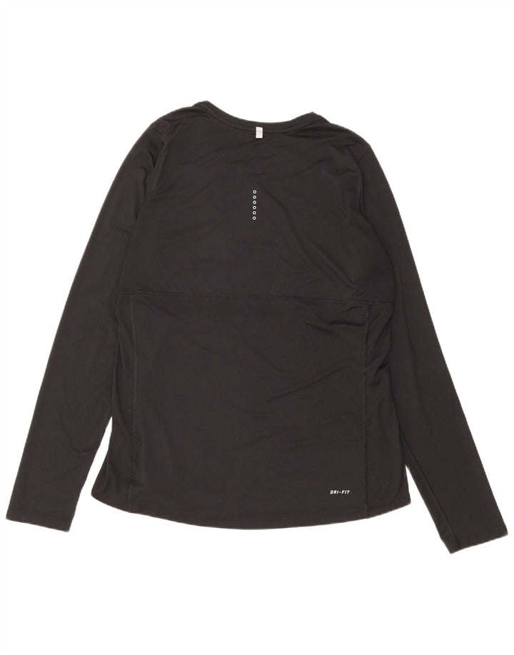 Nike ženska majica s dugim rukavima Dri Fit UK 14 velika crna