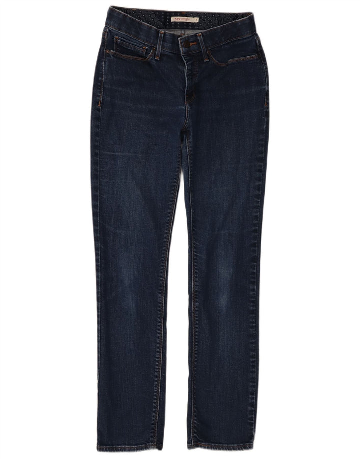 Levi's ženske 525 ravne traperice US 4 male W28 L28 tamnoplave