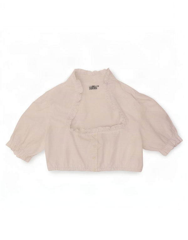 Hess Frackmann ženski Crop Top IT 44 srednji bijeli poliester