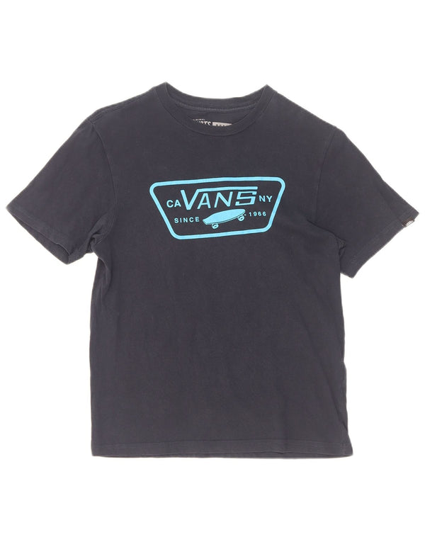 Velika majica kratkih rukava Vans Boys Graphic T-Shirt za 12-13 godina, tamnoplava