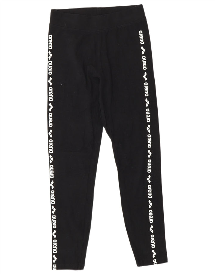 ARENA Ženske grafičke tajice UK 6 XS crni pamuk