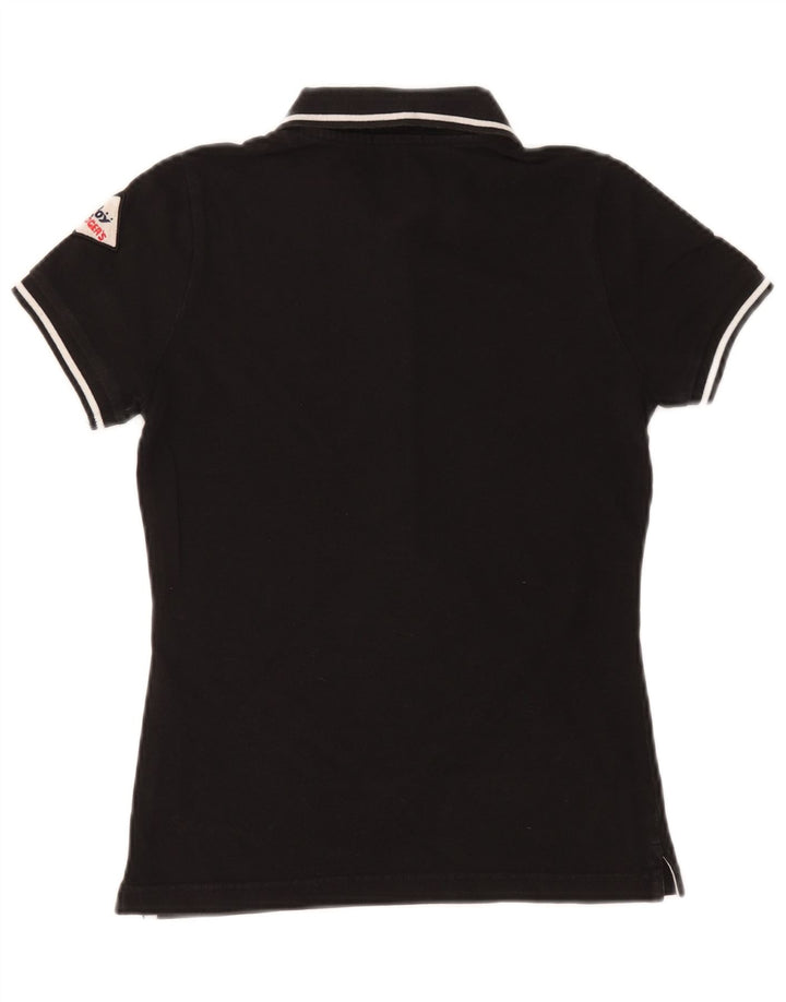 Roy Rogers ženska polo majica UK 12 srednje crni pamuk