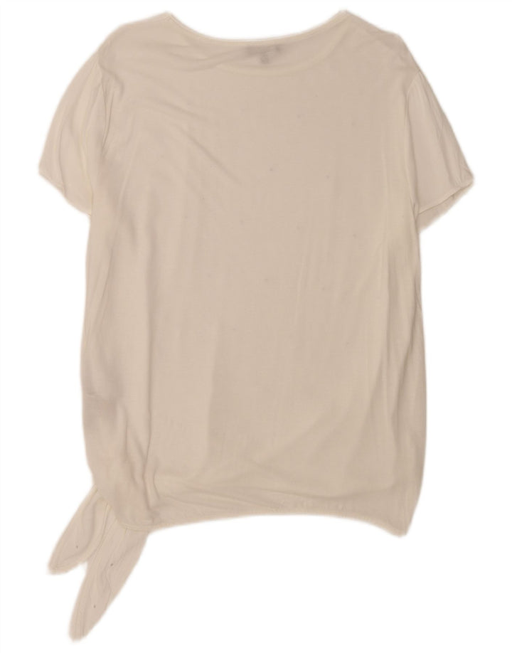 Massimo Dutti gornji dio ženske bluze UK 18 XL bijela viskoza