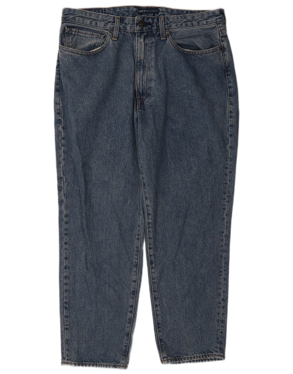 Levi's široke sužene traperice W34 L26 plavi pamuk