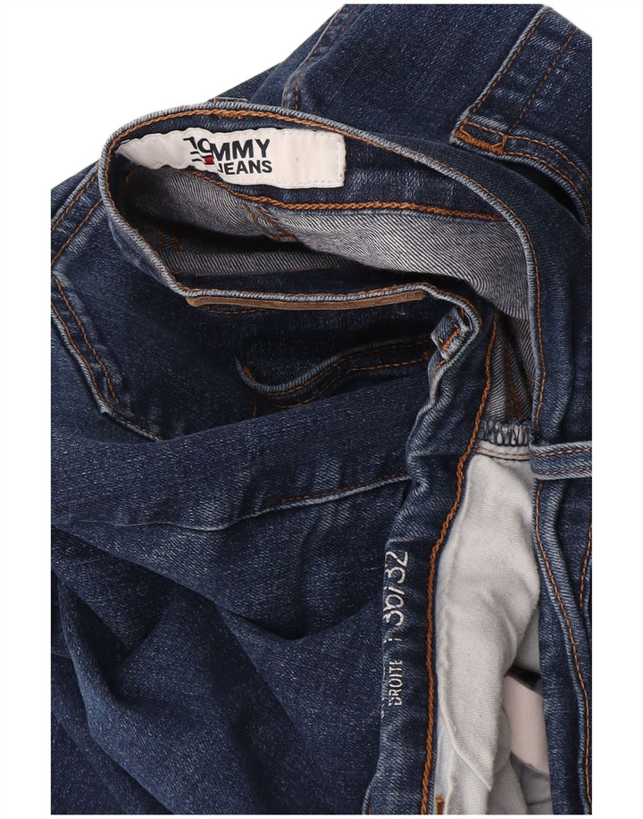 Tommy Hilfiger muške uske traperice Droite W36 L32 plave