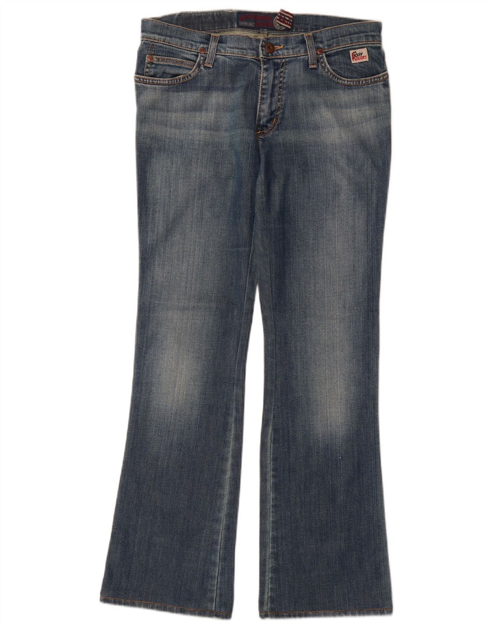Roy Rogers Ženske Bootcut traperice W32 L30 Plavi pamuk
