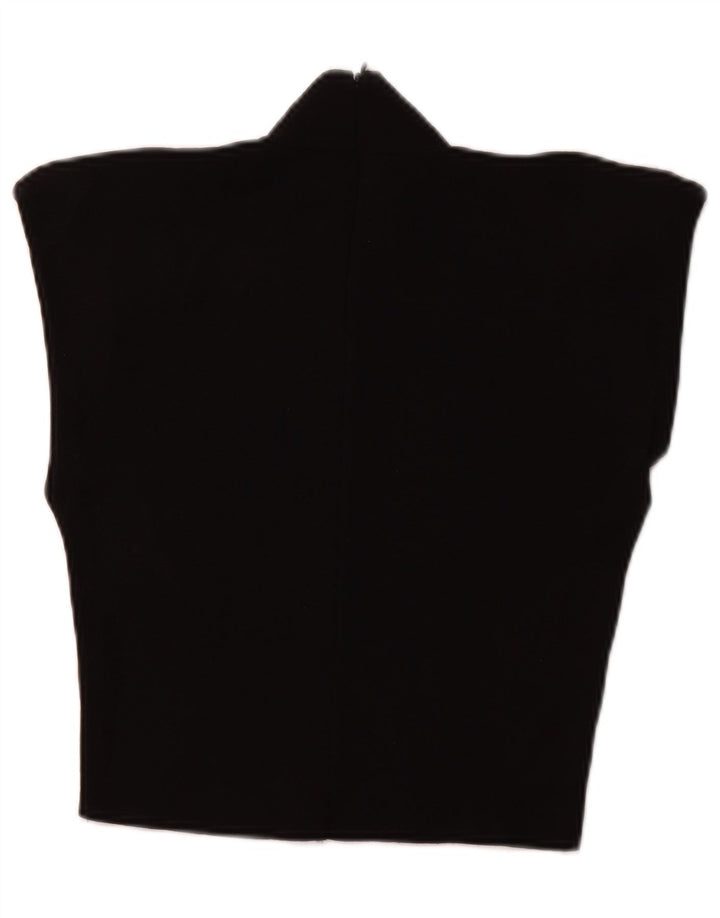 ZARA ženski kratki džemper s kornjačastim ovratnikom UK 12 srednje crna