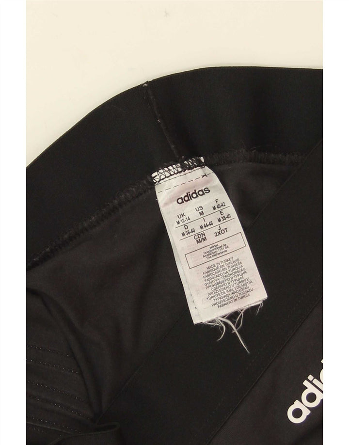 Adidas ženske tajice UK 12/14 Srednje crni pamuk
