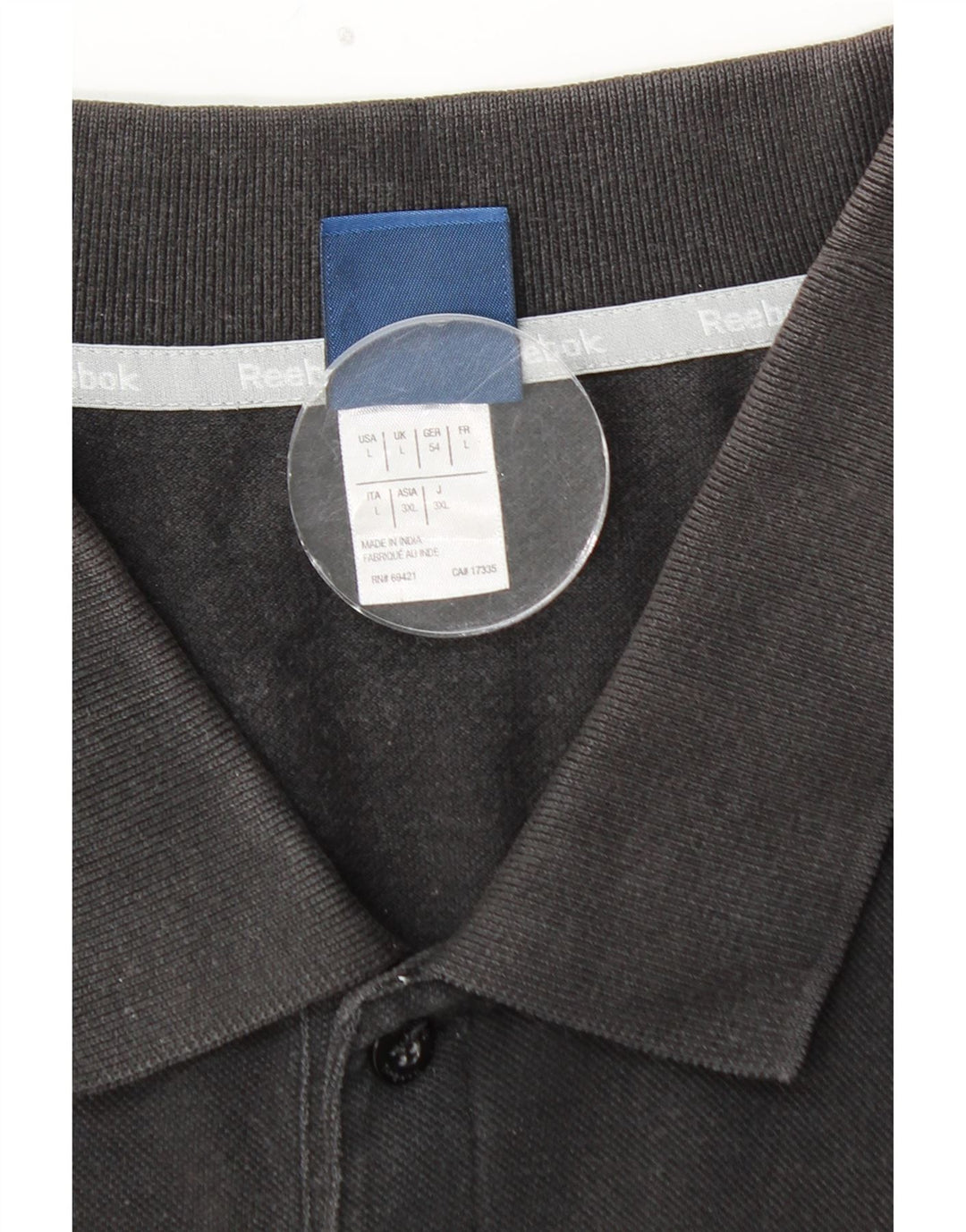 REEBOK muška polo majica velika crna pamučna