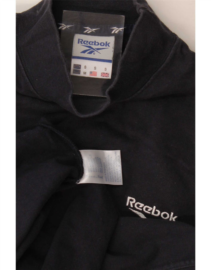 Reebok muška majica dugih rukava mala crna pamučna