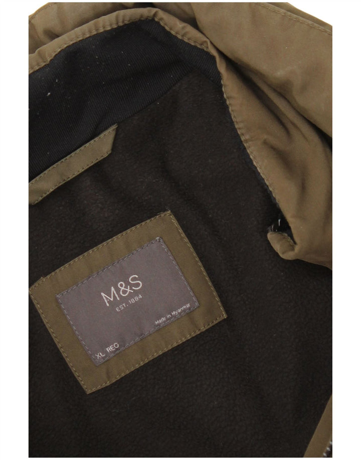 Marks & Spencer muška pomoćna jakna s kapuljačom UK 42 XL kaki