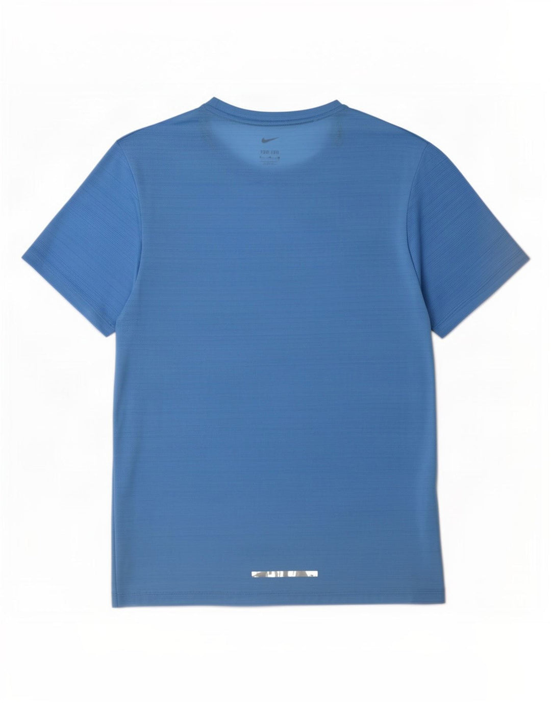 Nike Dri Fit majica s malim plavim prugama od poliestera