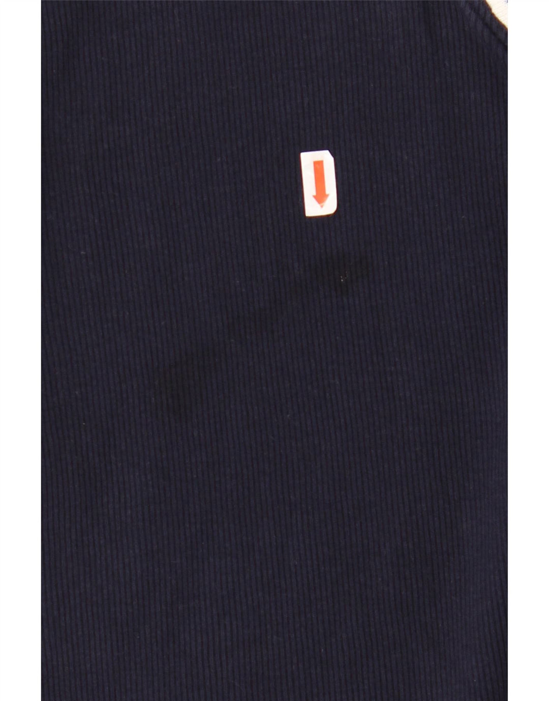 RALPH LAUREN Ženska majica s 3/4 rukavima UK 18 XL tamnoplavi pamuk u blokovima