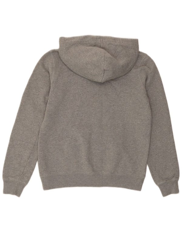 Jack Wills Ženska prekomjerna majica s kapuljačom s grafičkim motivima UK 10 Small Grey Flected