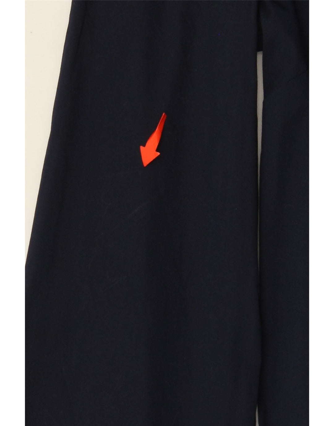 BENETTON Ženska majica s dugim rukavima na kravatu UK 10 Mala tamnoplava