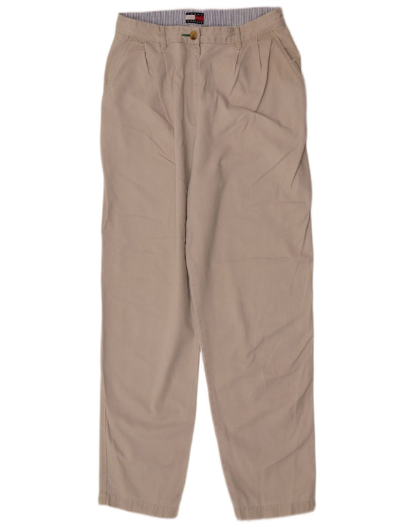 Tommy Hilfiger ženske chino hlače visokog struka UK 10 Large W28 L32 Beige